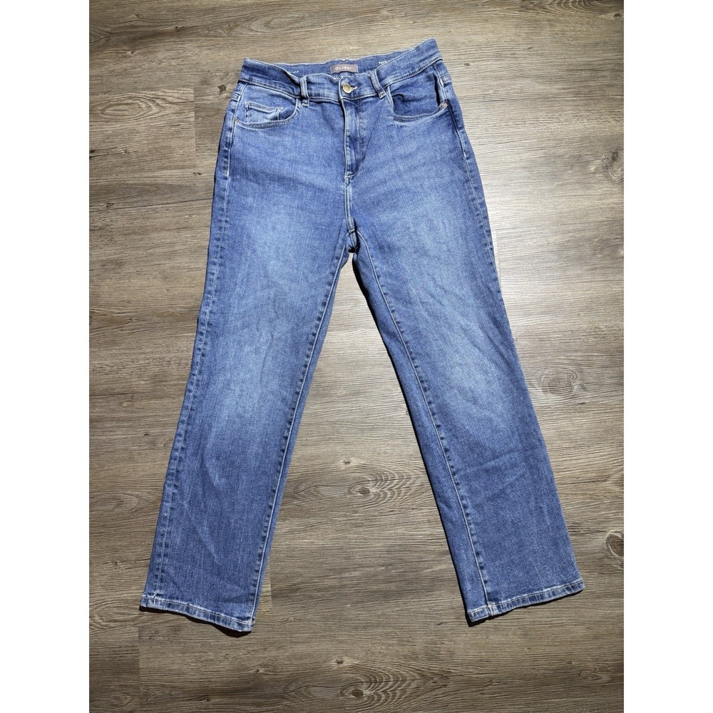 DL1961 Patti Straight Jeans Womens Size 27 Light Wash Straight Leg Denim Pants